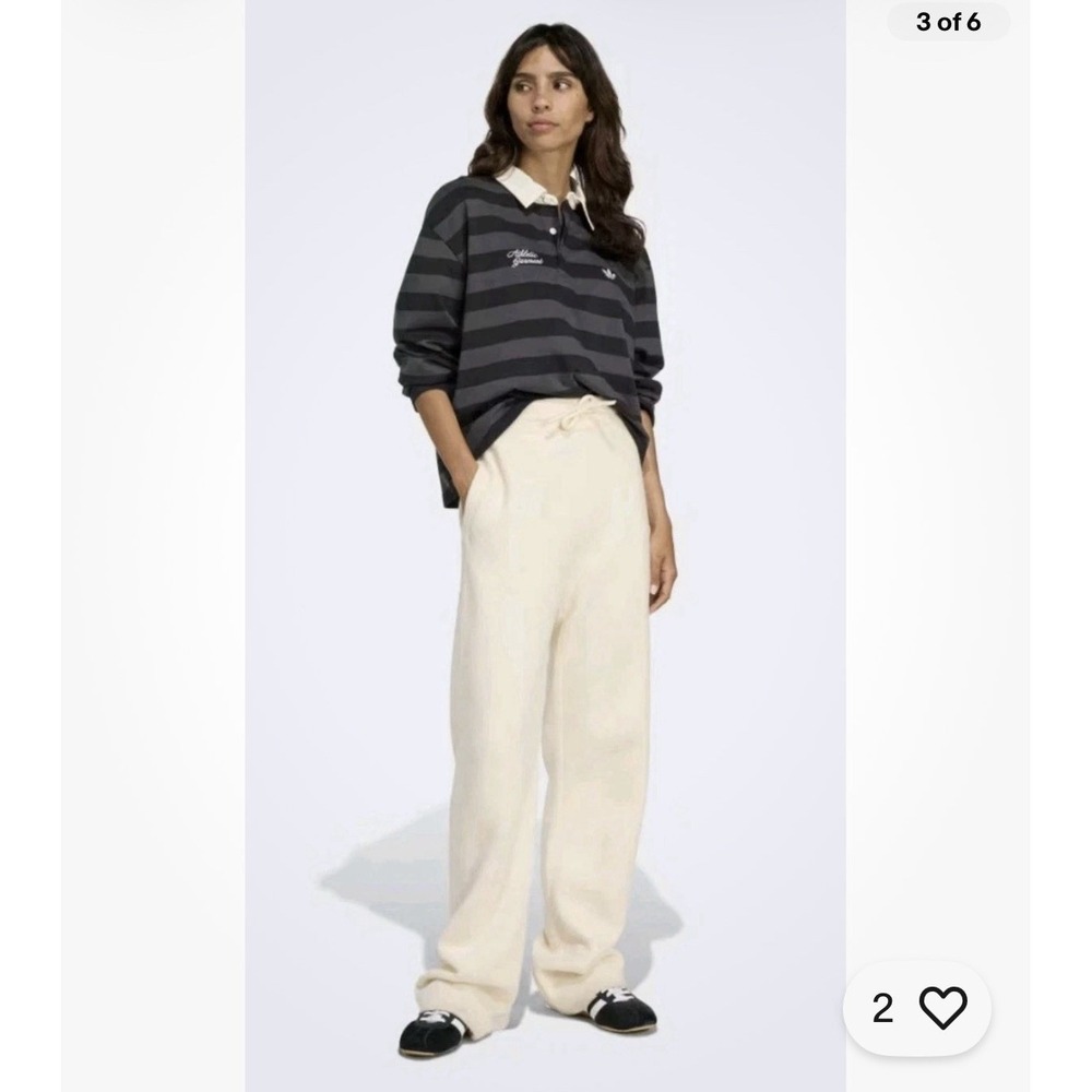 adidas‎ Originals Athletic Dept Knitted Pants Wonder White L New Nwt